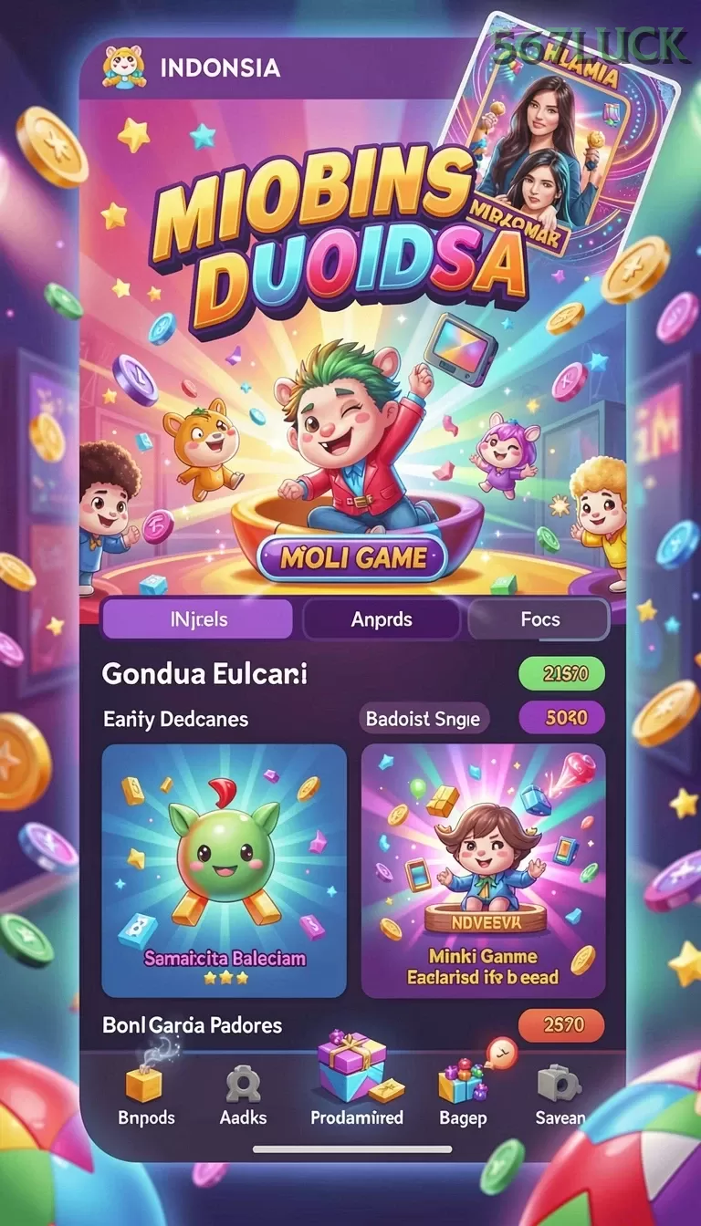 Cuplikan layar PIONTOGEL — menu navigasi