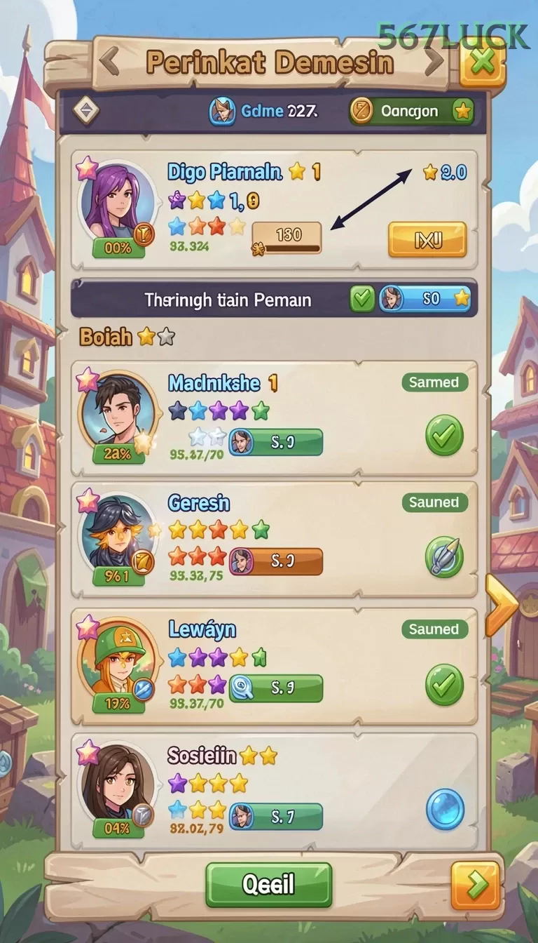 Cuplikan layar GACOR88 — menu navigasi