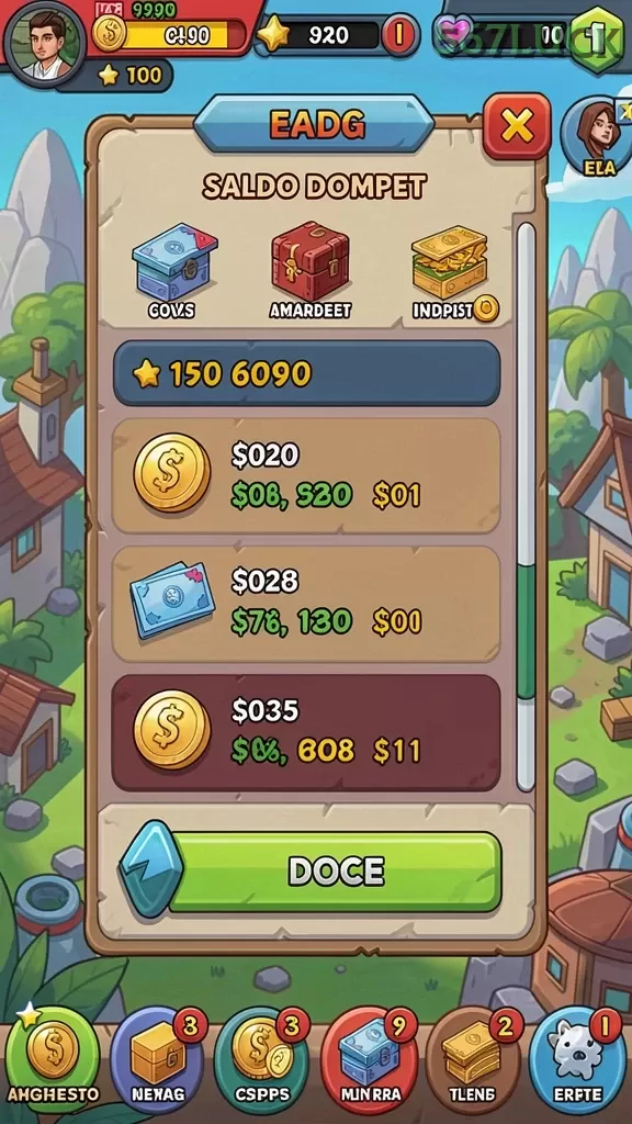 Cuplikan layar 99LUCK99 — aktivitas